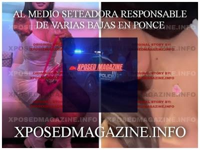 AL MEDIO SETEADORA RESPONSABLE DE VARIAS BAJAS EN PONCE