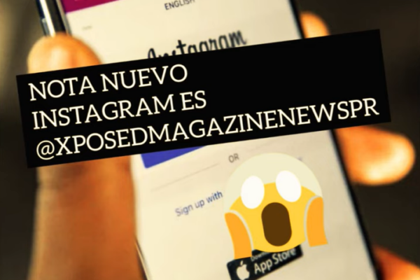 Siguenos por instagram