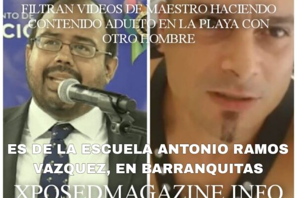 FILTRAN VIDEO DE MAESTRO HACIENDO CONTENIDO ADULTO EN LA PLAYA CON OTRO HOMBRE