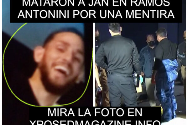 MATARON A JAN EN RAMOS ANTONINI POR UNA MENTIRA