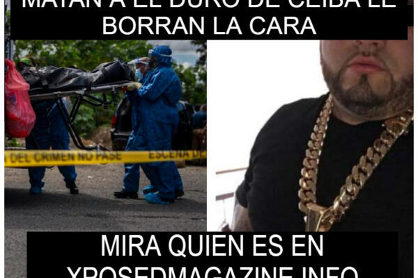 MATAN A EL DURO DE CEIBA LE BORRAN LA CARA