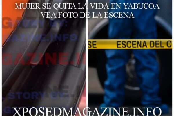 MUJER SE QUITA LA VIDA EN YABUCOA VEA FOTO DE LA ESCENA