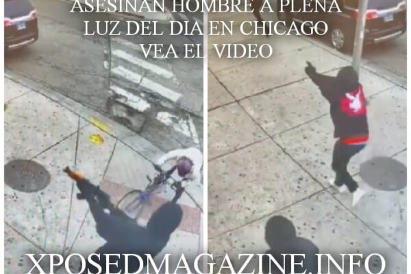 ASESINAN HOMBRE A PLENA LUZ DEL DIA EN CHICAGO VEA EL VIDEO