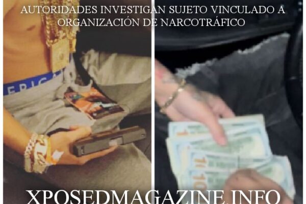 AUTORIDADES INVESTIGAN SUJETO VINCULADO A ORGANIZACIÓN DE NARCOTRÁFICO