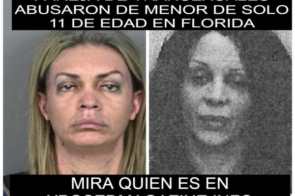 PAREJA DE TRANSEXUALES ABUSARON DE MENOR DE SOLO 11 DE EDAD EN FLORIDA