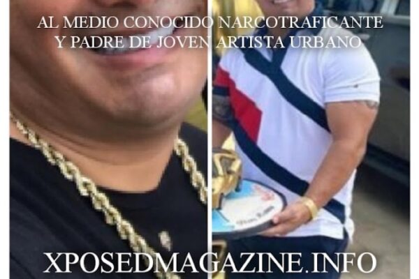 AL MEDIO CONOCIDO NARCOTRAFICANTE Y PADRE DE JOVEN ARTISTA URBANO