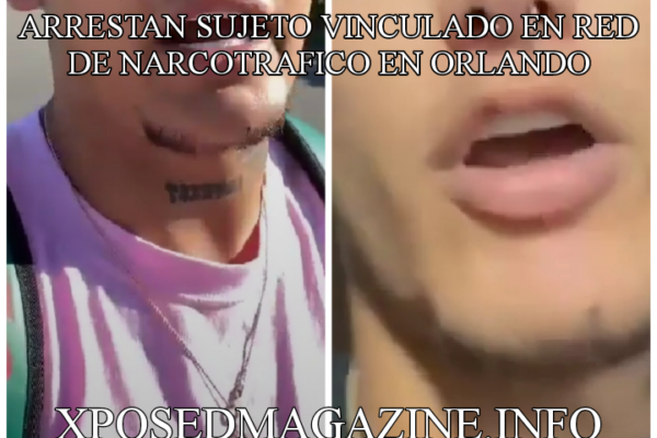 ARRESTAN SUJETO VINCULADO EN RED DE NARCOTRAFICO EN ORLANDO