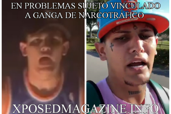 EN PROBLEMAS SUJETO VINCULADO A GANGA DE NARCOTRÁFICO