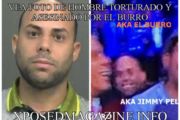 VEA FOTO DE HOMBRE TORTURADO Y ASESINADO POR EL BURRO
