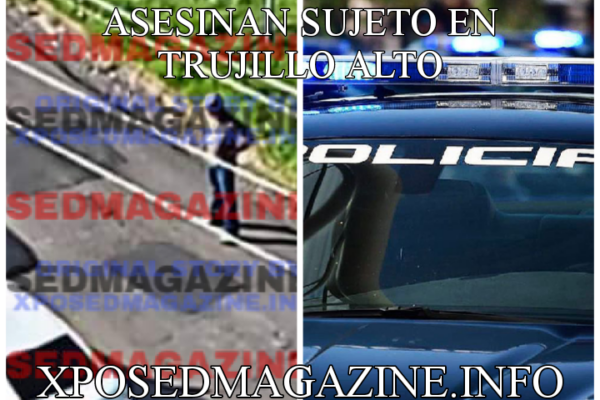 ASESINAN SUJETO EN TRUJILLO ALTO