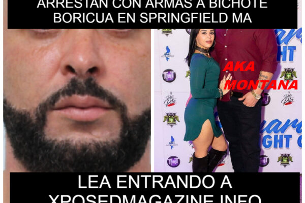 ARRESTAN CON ARMAS A BICHOTE BORICUA EN SPRINGFIELD MA