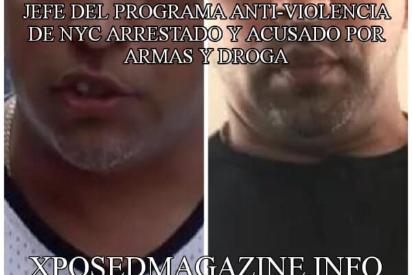 JEFE DEL PROGRAMA ANTI-VIOLENCIA DE NYC ARRESTADO Y ACUSADO POR ARMAS Y DROGA