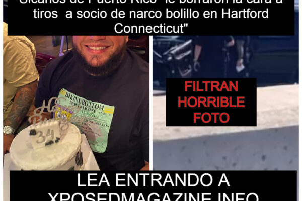 Sicarios de Puerto Rico “le borraron la cara a tiros a socio de narco bolillo en Hartford Connecticut”