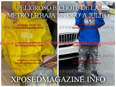 PELIGROSO BICHOTE DE LA METRO LE BAJA EN DEO’ A JULITO