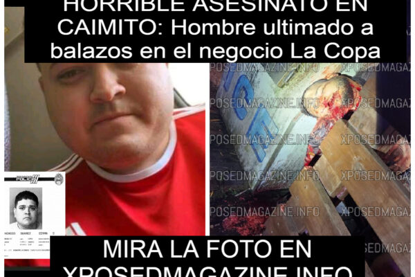 HORRIBLE ASESINATO EN CAIMITO: Hombre ultimado a balazos en el negocio La Copa