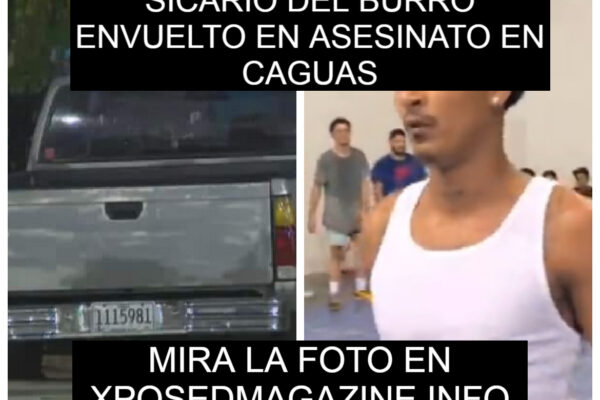 SICARIO DEL BURRO ENVUELTO EN ASESINATO EN CAGUAS