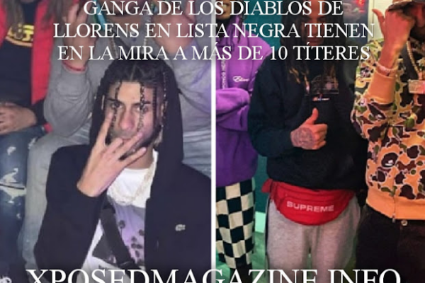 GANGA DE LOS DIABLOS DE LLORENS EN LISTA NEGRA TIENEN EN LA MIRA DE 10 TÍTERES