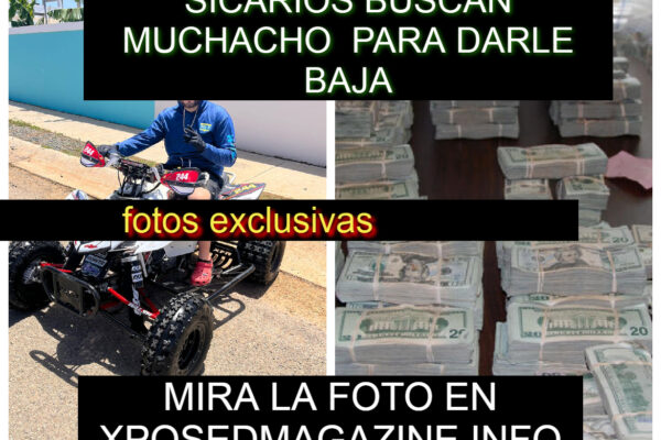 SICARIOS BUSCAN MUCHACHO PARA DARLE DE BAJA