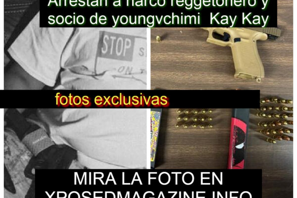 Arrestan a narco reggetonero y socio de youngvchimi Kay Kay