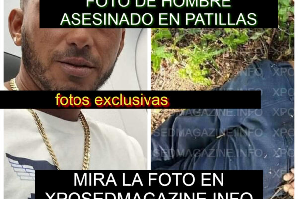 FOTO DE HOMBRE ASESINADO EN PATILLAS