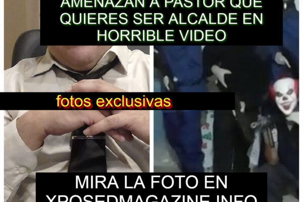 AMENAZAN A PASTOR QUE QUIERES SER ALCALDE EN HORRIBLE VIDEO