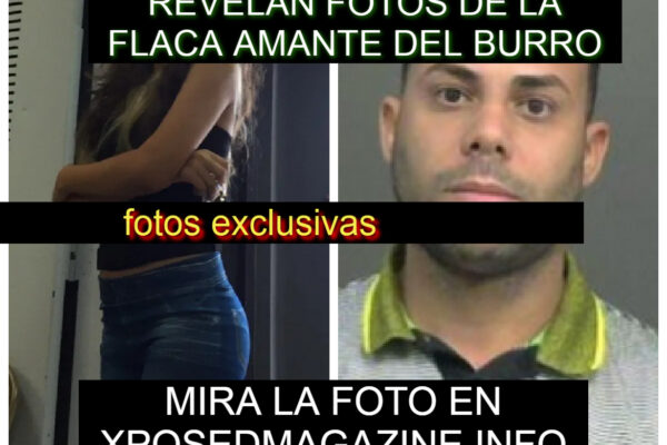 REVELAN FOTOS DE LA FLACA AMANTE DEL BURRO