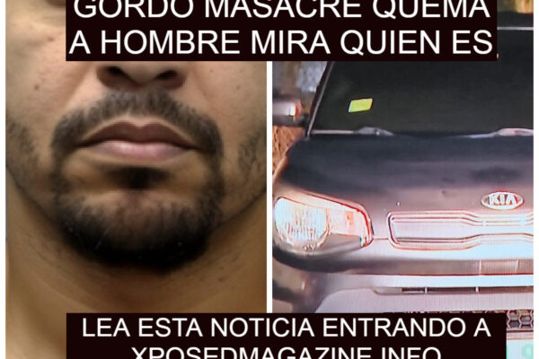 GORDO MASACRE QUEMA A HOMBRE MIRA QUIEN ES