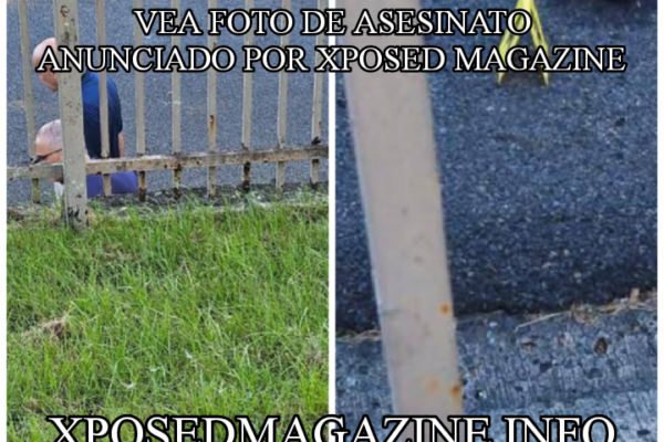 VEA FOTO DE ASESINATO ANUNCIADO POR XPOSED MAGAZINE