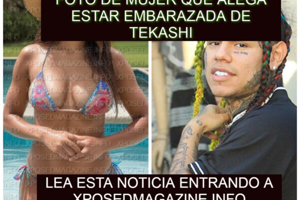 FOTO DE MUJER QUE ALEGA ESTAR EMBARAZADA DE TEKASHI