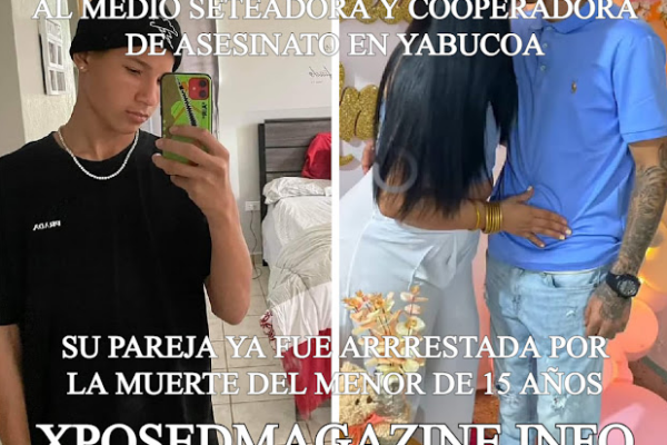 AL MEDIO SETEADORA Y COOPERADORA DE ASESINATO EN YABUCOA SU PAREJA YA FUE ARRRESTADA POR LA MUERTE DEL MENOR DE 15 AÑOS