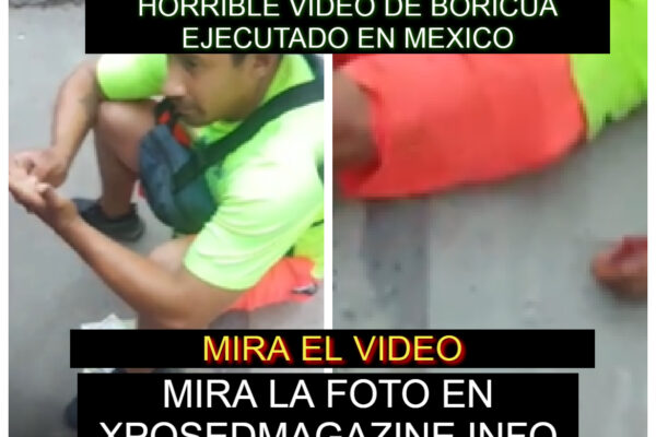 HORRIBLE VIDEO DE BORICUA EJECUTADO EN MEXICO