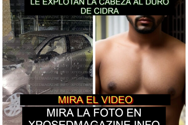 LE EXPLOTAN LA CABEZA AL DURO DE CIDRA