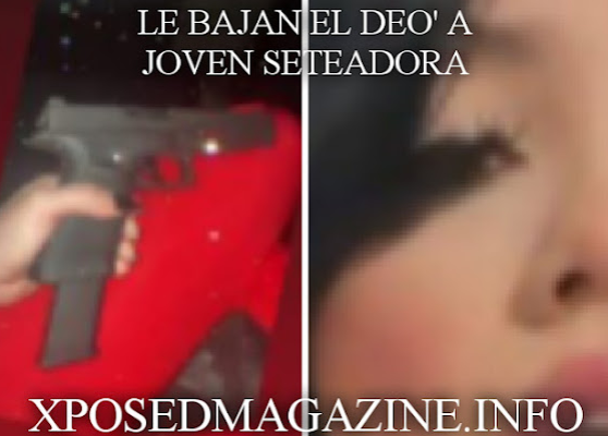 LE BAJAN EL DEDO A JOVEN SETEADORA