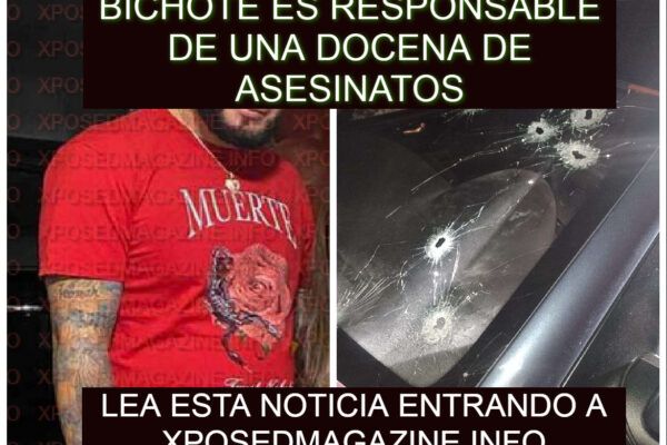 BICHOTE ES RESPONSABLE DE UNA DOCENA DE ASESINATOS