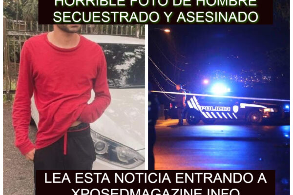 HORRIBLE FOTO DE HOMBRE SECUESTRADO Y ASESINADO