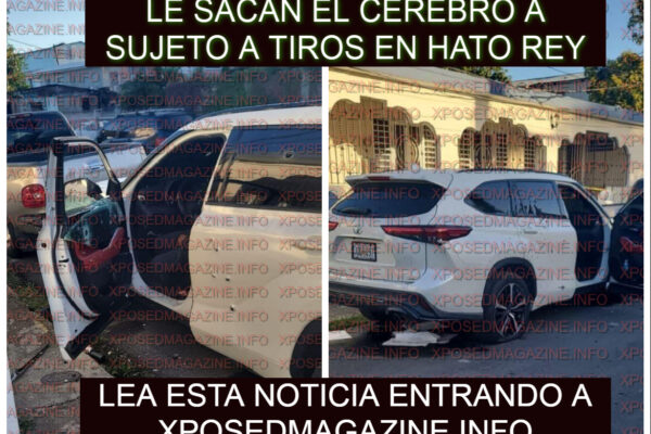 LE SACAN EL CEREBRO A SUJETO A TIROS EN HATO REY