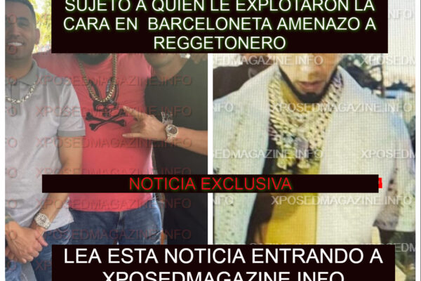 SUJETO A QUIEN LE EXPLOTARON LA CARA EN BARCELONETA AMENAZO A REGGETONERO