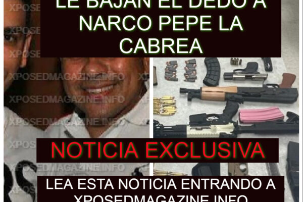 LE BAJAN EL DEDO A EL NARCO PEPE LA CABRA