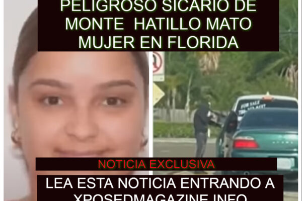 PELIGROSO SICARIO DE MONTE HATILLO MATO MUJER EN FLORIDA