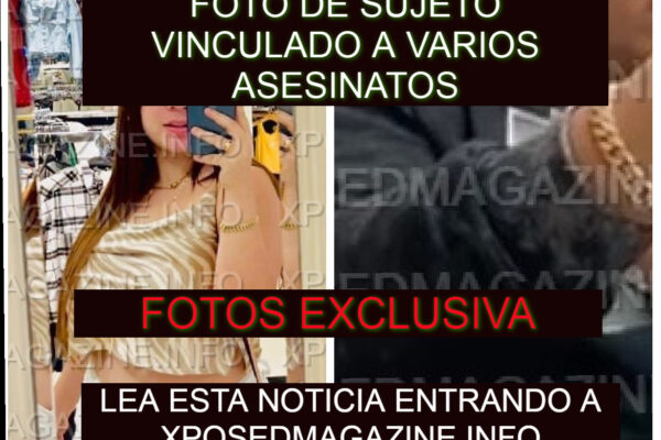 FOTO DE SUJETO VINCULADO A VARIOS ASESINATOS