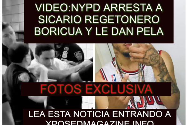 VIDEO:NYPD ARRESTA A SICARIO REGETONERO BORICUA Y LE DAN PELA