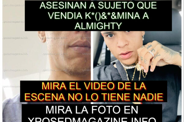 ASESINAN A SUJETO QUE VENDIA K()&&MINA A ALMIGHTY
