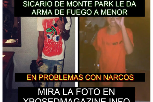 SICARIO DE MONTE PARK LE DA ARMA DE FUEGO A MENOR