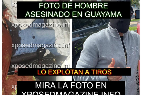 HORRIBLE FOTO DE HOMBRE ASESINADO EN GUAYAMA