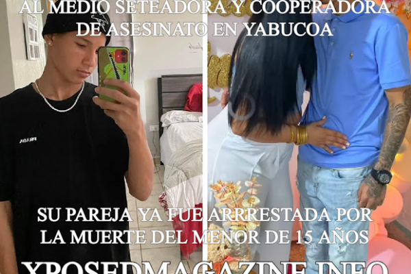 AL MEDIO SETEADORA Y COOPERADORA DE ASESINATO EN YABUCOA SU PAREJA YA FUE ARRRESTADA POR LA MUERTE DEL MENOR DE 15 AÑOS