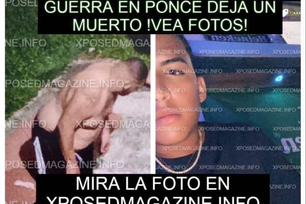 GUERRA EN PONCE DEJA UN MUERTO !VEA FOTOS!