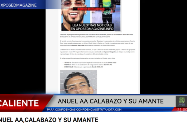 VIDEO: ANUEL AA,CALABAZO Y SU AMANTE