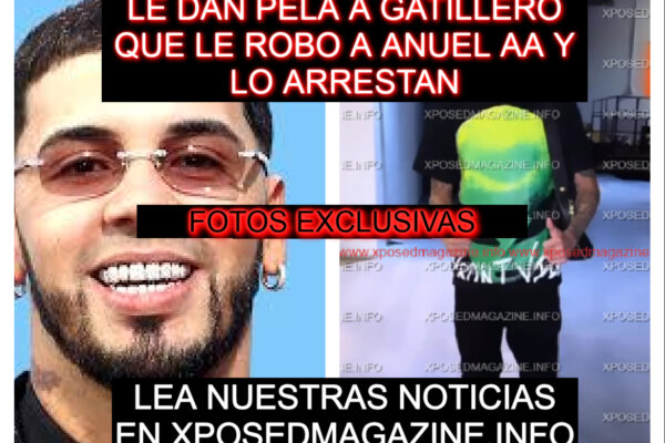 LE DAN PELA A GATILLERO QUE LE ROBO A ANUEL AA Y LO ARRESTAN