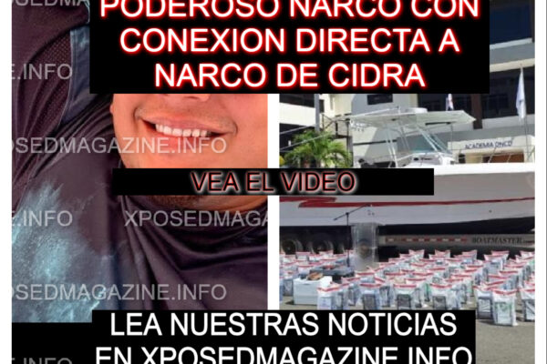 PODEROSO NARCO CON CONEXION DIRECTA A NARCO EN CIDRA
