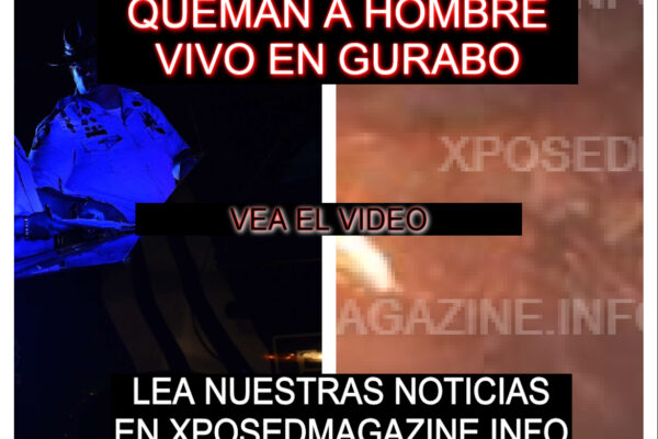 QUEMAN A HOMBRE VIVO EN GURABO